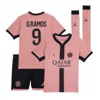 Paris Saint-Germain Goncalo Ramos #9 Replica Third Minikit 2024-25 Short Sleeve (+ pants)